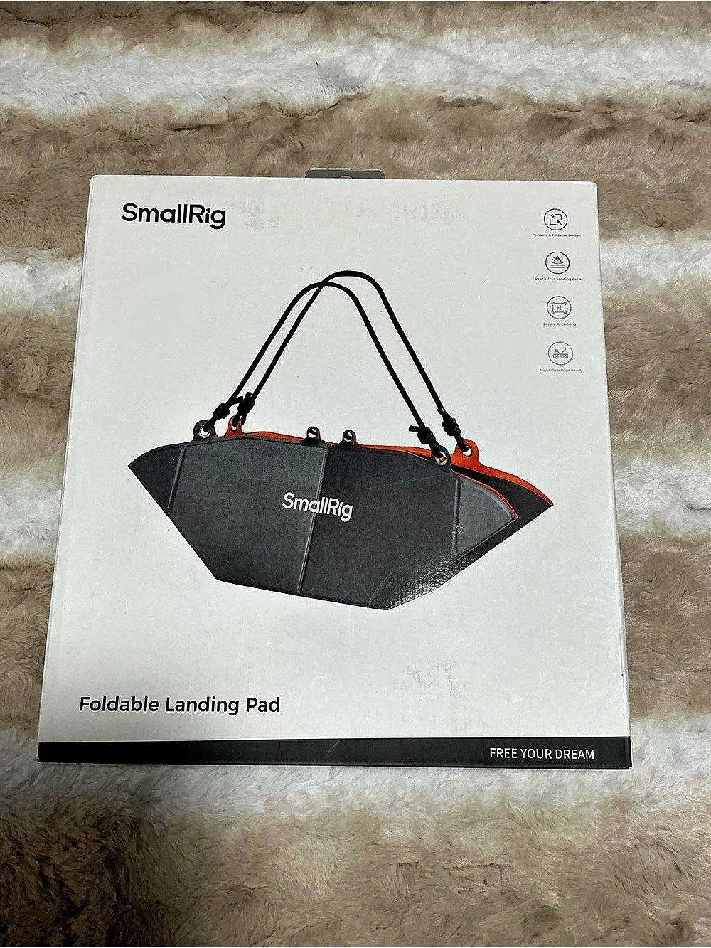 SmallRig Foldable Drone Landing Pad NEW Sealed Ground Stakes Glow Stickers